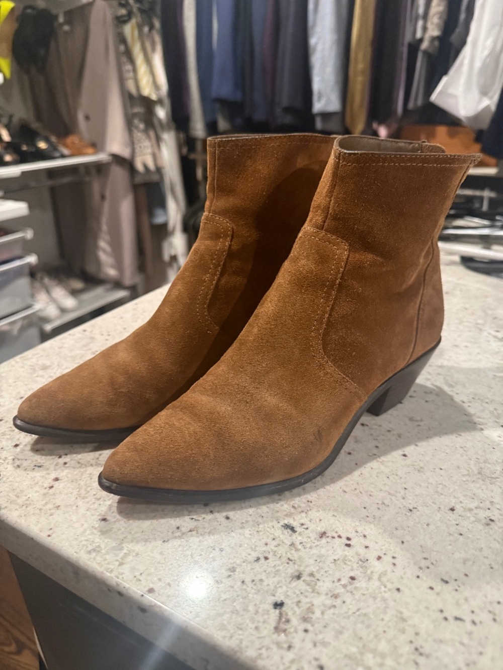 Loeffler Randall Suede bootie 7